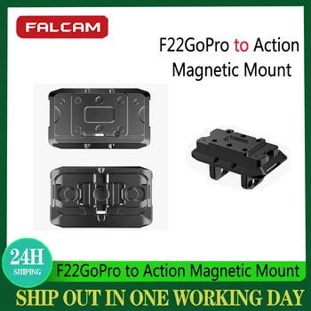 FALCAM F22GoPro/GoPro Veiksmo Magnetinio Kalno Greitai Mount Plokštė DJI Osmo Action3 Mount Greito Atleidimo Priedai