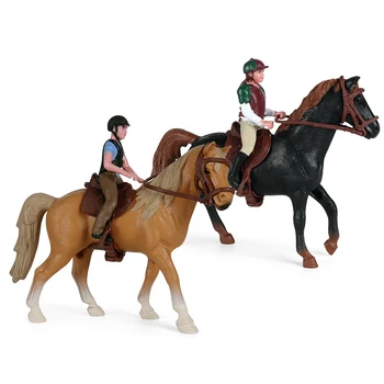 Kūrybos Simuliacija Gyvūnai Žirgų Lenktynių Modeliai Veiksmų Jojimo Duomenys Tuščiaviduriai Kolekcijos Modeliu Švietimo Žaislai Vaikas Dovana